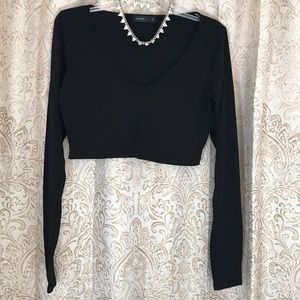 ♥️♥️♥️Long sleeve crop top! ♥️♥️♥️